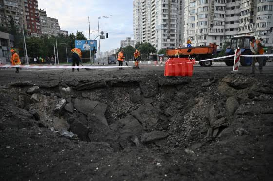 Two dead, 19 wounded as Russia strikes Ukraine with missiles, drones