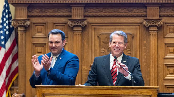 In a surprise twist, Brian Kemp endorses Burt Jones for governor