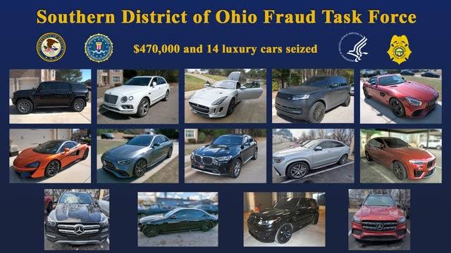 Luxury cars seized after alleged $30 million fraud ring involving children's health services busted, officials say