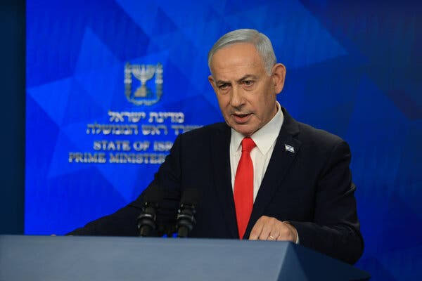 Netanyahu Says Israel Will Keep Forces in Lebanon, Despite U.S.-Iran Deal