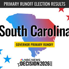 South Carolina Governor Primary Runoff Results 2026