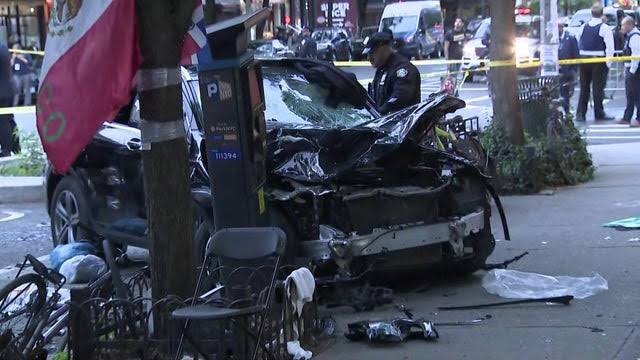 2 dead, 3 critical after driver crashes into pedestrians on Upper West Side, NYPD says