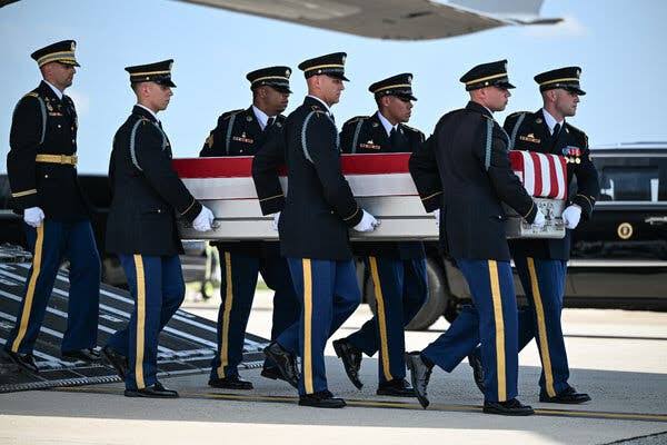 Number of U.S. Troop Deaths in Iran War Appears Lower on Pentagon Website