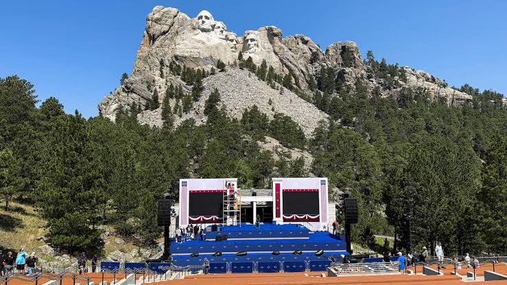 White House says there'd be 'no better addition' to Mount Rushmore than Trump ahead of 250 celebration
