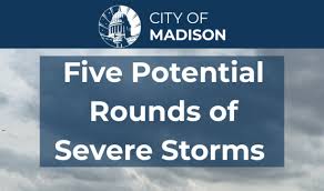 Stay Alert: Five Potential Rounds of Severe Storms