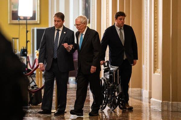 Mitch McConnell Is Hospitalized, His Spokesman Says