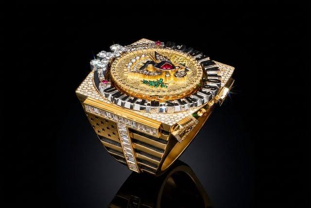 Trump gifted a lavishly encrusted ring from Belgian diamond group that won tariff relief