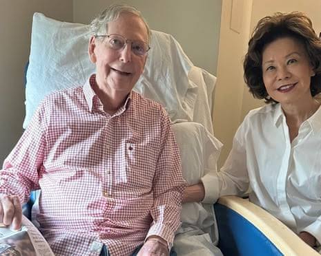 Mitch McConnell reveals fall led to hospitalization after weeks of silence