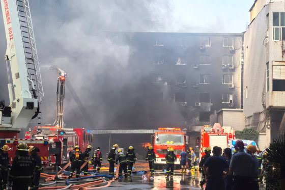 At least 28 killed in shoe factory fire in southeast China, state media says