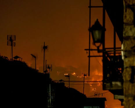 Europe wildfires: more than 300,000 flee homes and holiday accommodation as fires rage