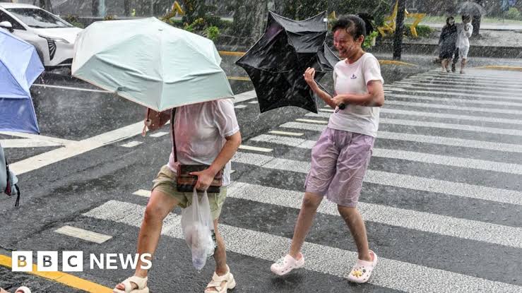 Typhoon Dolphin: China evacuates more than 1 million people as massive storm arrives