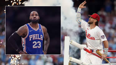 Excited about LeBron signing with 76ers? Harper is right there with you