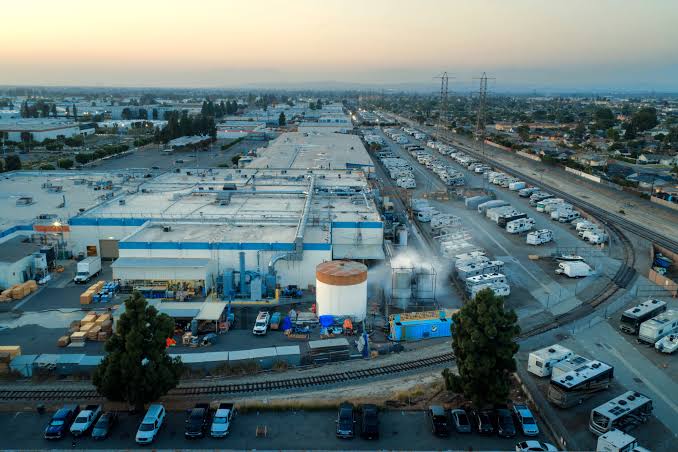 Garden Grove chemical tank holding steady but evacuations continue