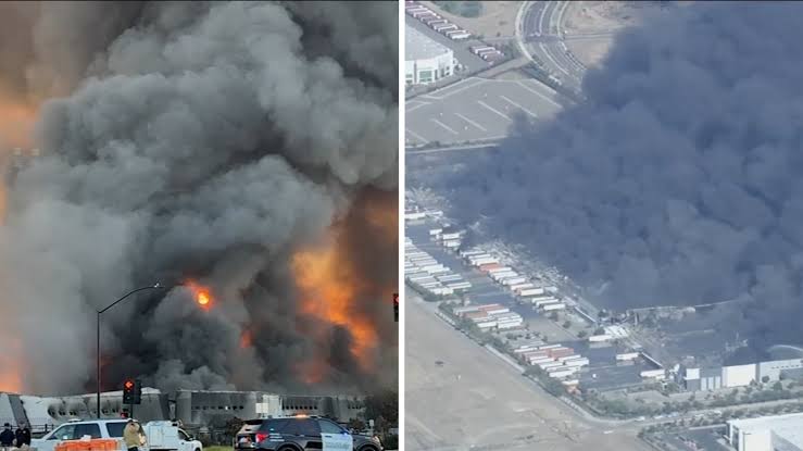 Live updates: Officials call Tracy warehouse fire 1 of largest in US; could burn for days
