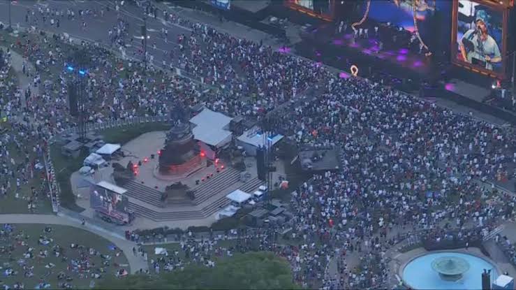 Live updates: Severe storms delay July 4th concert in Philly