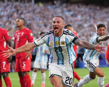 Argentina v Switzerland: World Cup 2026 quarter-final – live