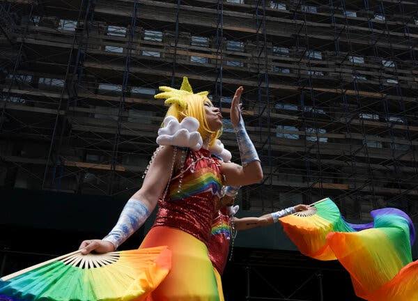 Pride March Caps Joyous New York June, but Anxiety Tempers Hope