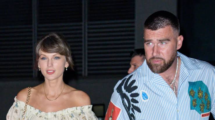 Taylor Swift's Post-Wedding Style Era Starts With a Strapless Markarian Ball Gown Constructed From Floral Brocade