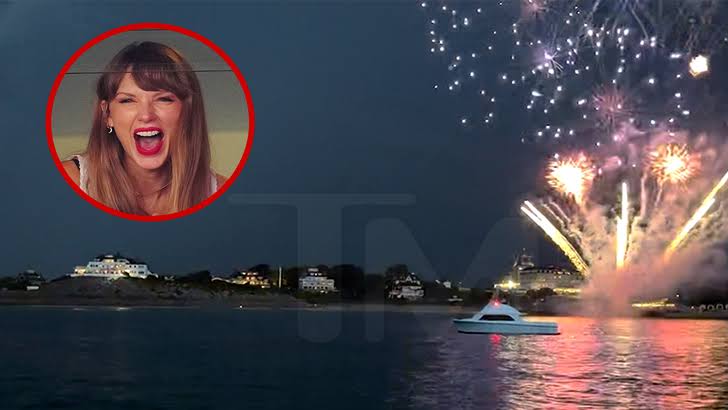 Taylor Swift Rhode Island Home: Lights On at Estate as Fireworks Go Off