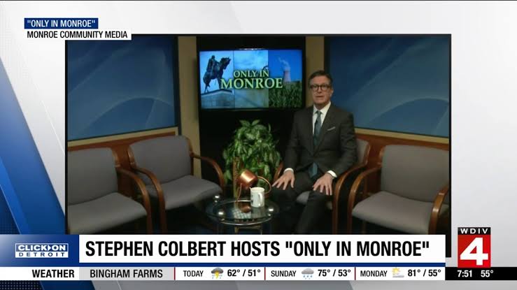 Stephen Colbert finds a new stage with ‘Only in Monroe’ special on public access TV after ‘Late Show’ finale