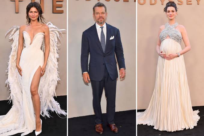 ‘The Odyssey’ NY premiere red carpet: Zendaya, Anne Hathaway, Matt Damon and more