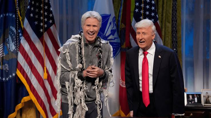 Will Ferrell Facilitates Reunion Between Trump and the Ghost of Epstein on ‘SNL’ Season 51 Finale