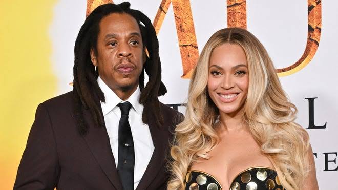 Beyoncé joins Jay-Z on stage for first NYC anniversary show