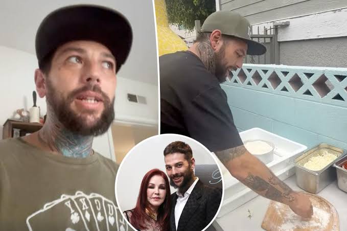 Priscilla Presley’s son, Navarone, 39, defends launching GoFundMe to start pizza business