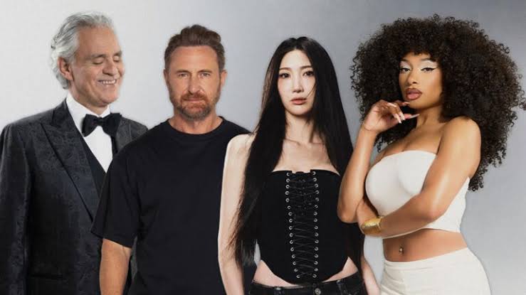 Andrea Bocelli, David Guetta, Megan Thee Stallion, Ejae unite for Official FIFA World Cup 2026 anthem