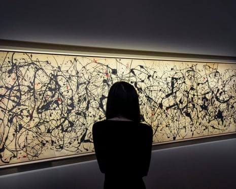 Jackson Pollock painting sells for record $181m at Christie’s in New York