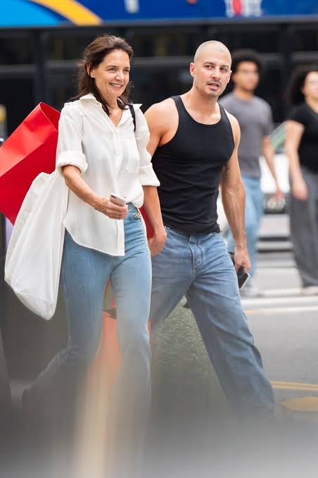Katie Holmes and Beau Jason Bard Yarmosky Try Out Their Couple Style