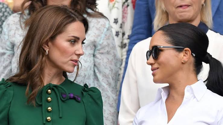 Kate Middleton's 'grimace' following awkward moment with Meghan Markle
