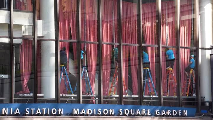 WATCH: New York prepares for Taylor Swift and Travis Kelce's 'Wedding of the Century'