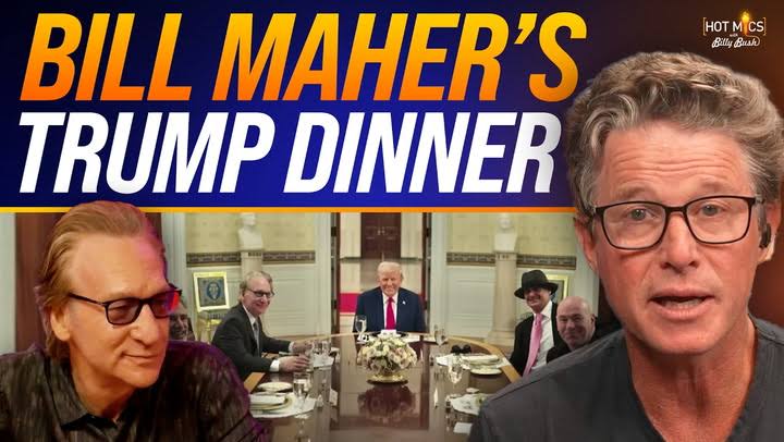 Bill Maher curses and calls Trump a ‘crazy person’ after he’s pressed on his dinner with president