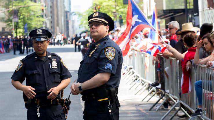 Which streets will be closed during the Puerto Rican Day Parade in NYC?