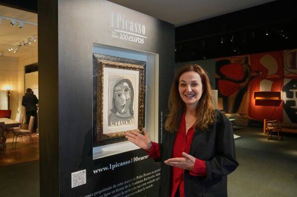Raffle winner left stunned after scooping a $1M Picasso with a $117 ticket