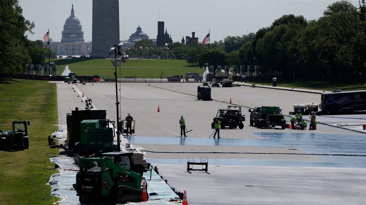 Entertainers unveiled for 250th US birthday bash on National Mall