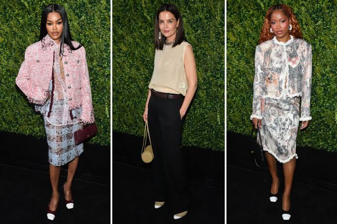 Chanel Tribeca Festival Artists Dinner 2026 red carpet: Teyana Taylor, Katie Holmes, Keke Palmer and more