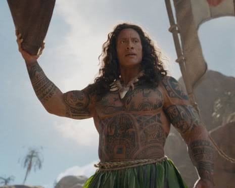Moana review – Dwayne Johnson’s demigod on autopilot in dull live-action remake