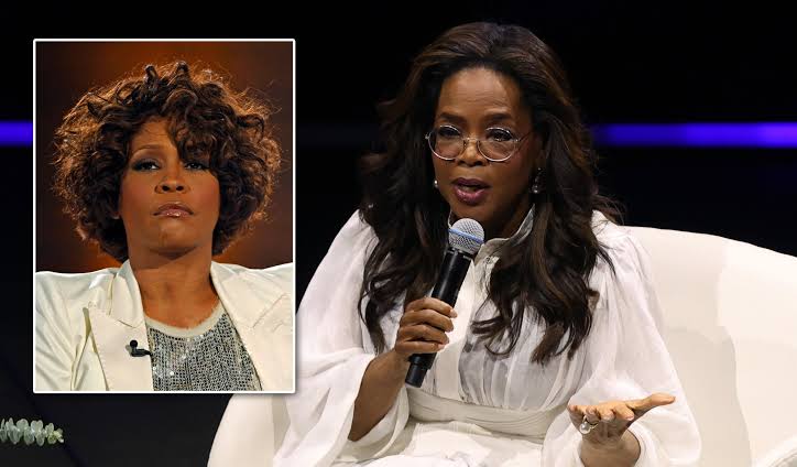 Oprah Winfrey: Whitney Houston once fell off talk show stage amid relapse