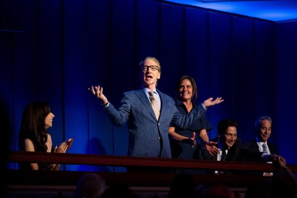 Comedian Bill Maher wins Twain humor prize as the Kennedy Center navigates Trump-era upheaval