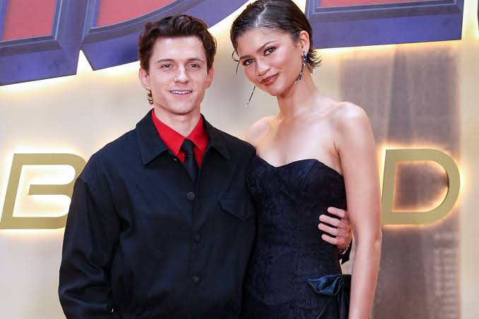 Tom Holland and Zendaya walk first red carpet together since marriage speculation