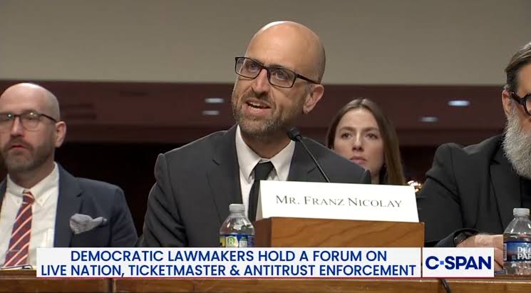 The Hold Steady’s Franz Nicolay Testifies Before Congress About Live Nation Monopoly