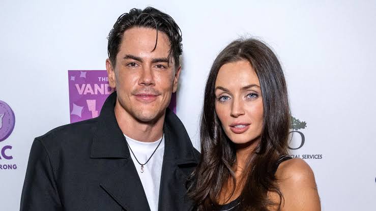 Tom Sandoval's girlfriend arrested after 'hitting him in face so hard his vision blurred' as he files restraining order