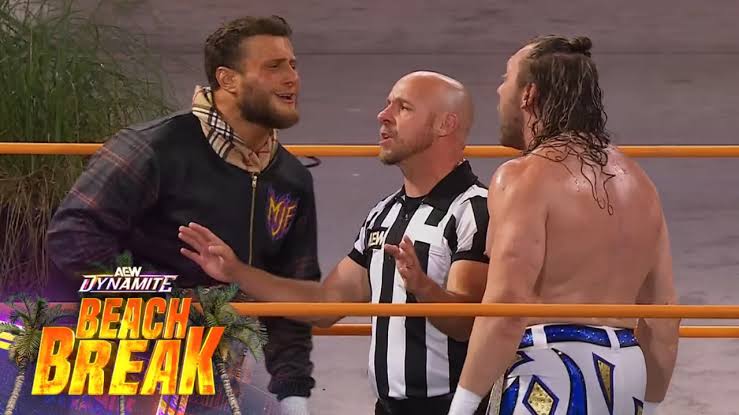 Update on AEW’s decision to move Kenny Omega vs. MJF to Beach Break