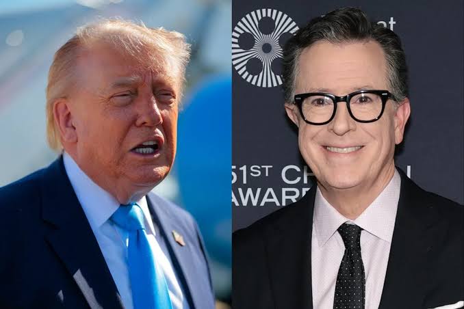 Trump sends Stephen Colbert a warning ahead of final Late Show airing