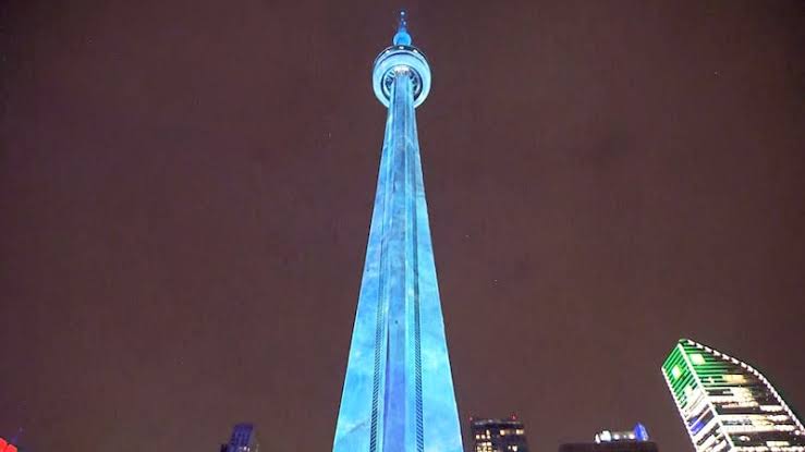 Drake ‘freezes’ CN Tower for ‘Iceman’ album. Watch live here.