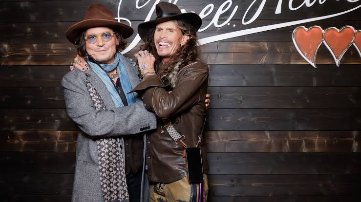 Johnny Depp Makes Rare Red Carpet Appearance in L.A. to Launch Rum Brand at Rock Star-Filled Party