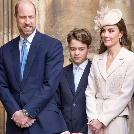 Prince George Proves He's Almost Kate Middleton's Height During Royal Appearance