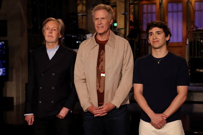 Will Ferrell closes ‘SNL’ season with Paul McCartney and doppelganger Chad Smith